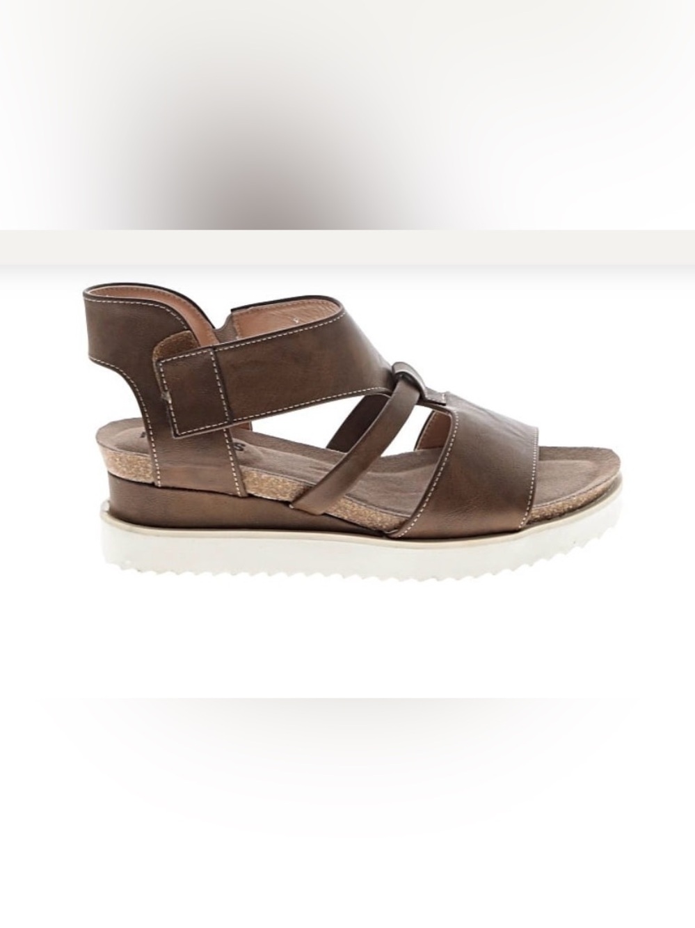Brown Muk Luk Strappy Sandal